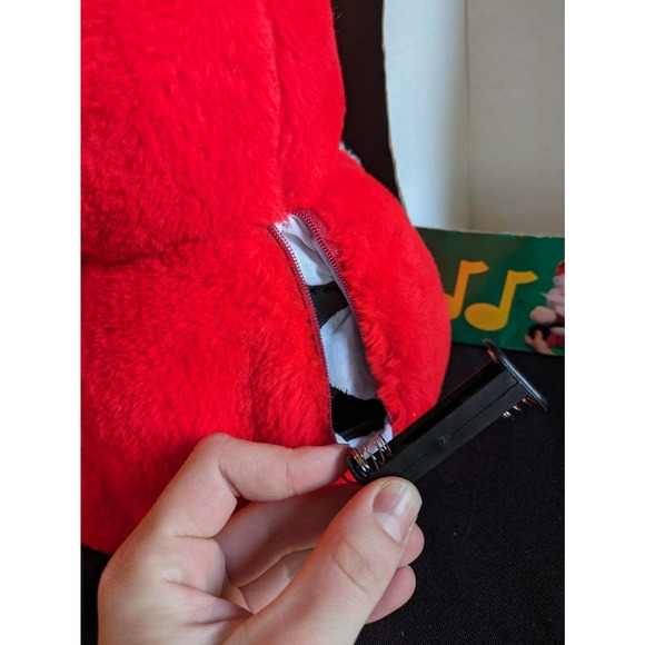 Vintage 1985 Well Made Toy Christmas Santa Musical Lights Plush W Box Works 12” - Picture 5 of 9